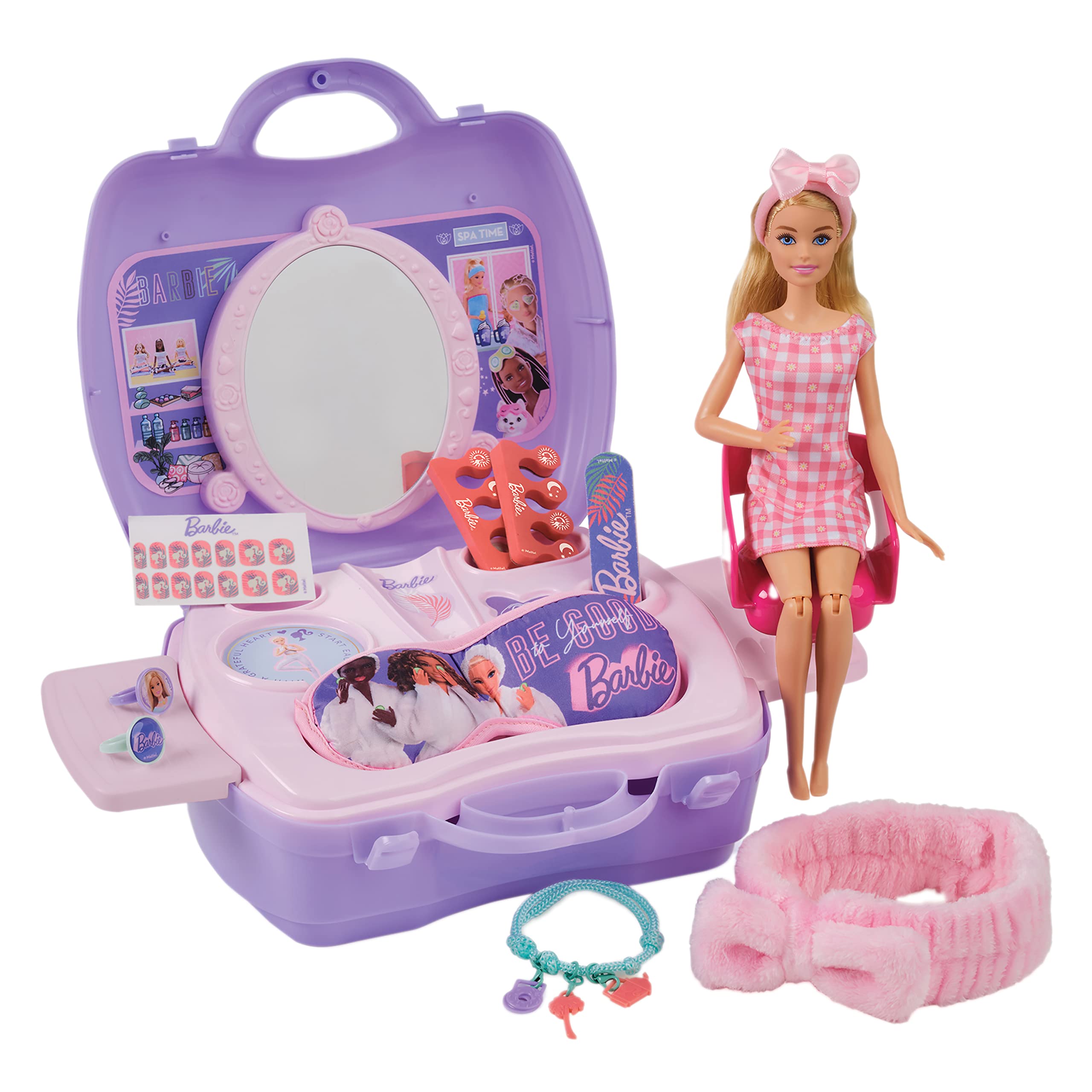 Cefa Toys 00925 Glamour Barbie Cosmetic Case, Mallow