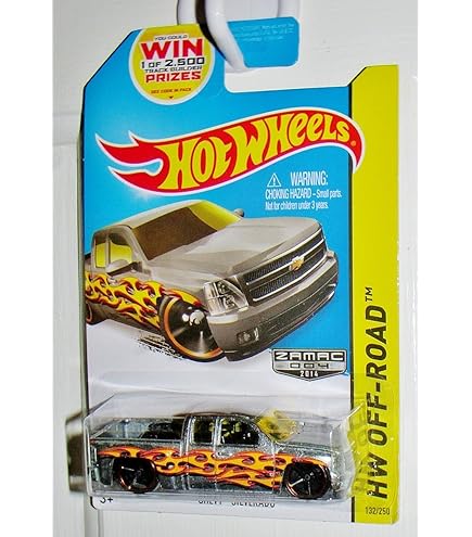 Amazon.com: Hot Wheels Chevy Silverado, [Copper] 70/240 2010