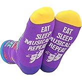 InnoBeta Theater Gifts for Women, Musical Theater Gifts for Teen Girls, One Size Crew Socks