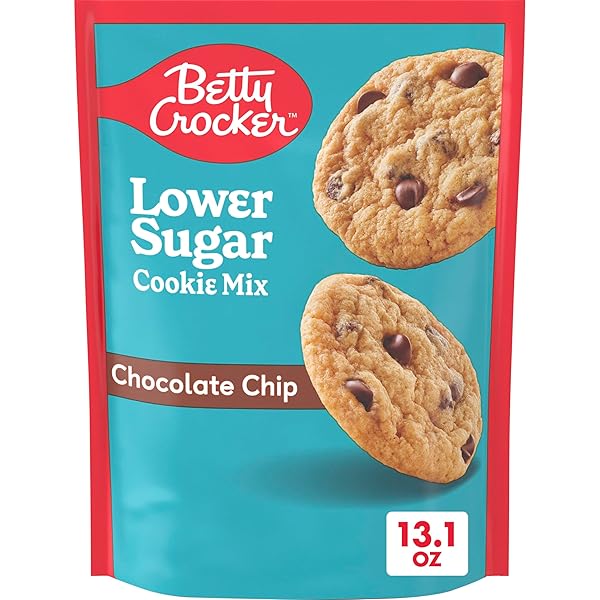 BETTY CROCKER LOWER SUGAR COOKIE, CHOCOLATE CHIP COOKIES,...