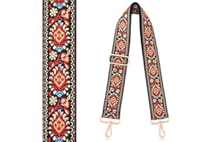 PAXMATE Purse Strap Wide Replacement Crossbody Strap Handbag Guitar Strap Purse Shoulder Strap Adjustable