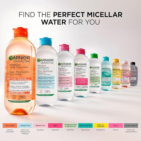 GARNIER SKINACTIVE MICELLAR CLEASING WATER ALL-IN-1 23.7 OZ.