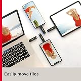 SanDisk 256GB iXpand Flash Drive Luxe with Lightning and USB-C view 6