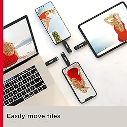 SanDisk 64GB iXpand Flash Drive Luxe for iPhone and
