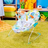 Bright Starts Rainforest Vibes Bouncer 0-6M 20 lb Toy Bar Non-Slip Feet view 4