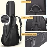 CAHAYA Guitar Case 18mm Padding Deluxe Blended Fabric 40 41 42 in view 6