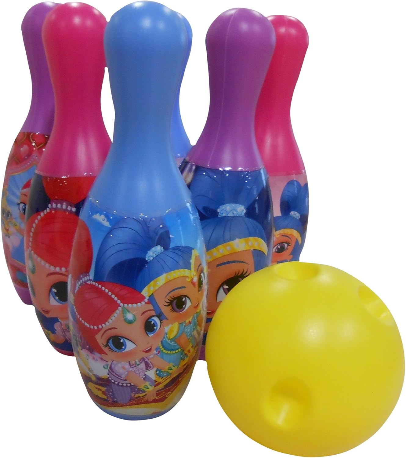 shimmer and shine bowling set
