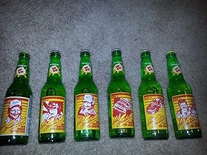 Dale Earnhardt Sr #3 Sundrop Commemorative Historical 6 Bottle Set, Rookie of Year