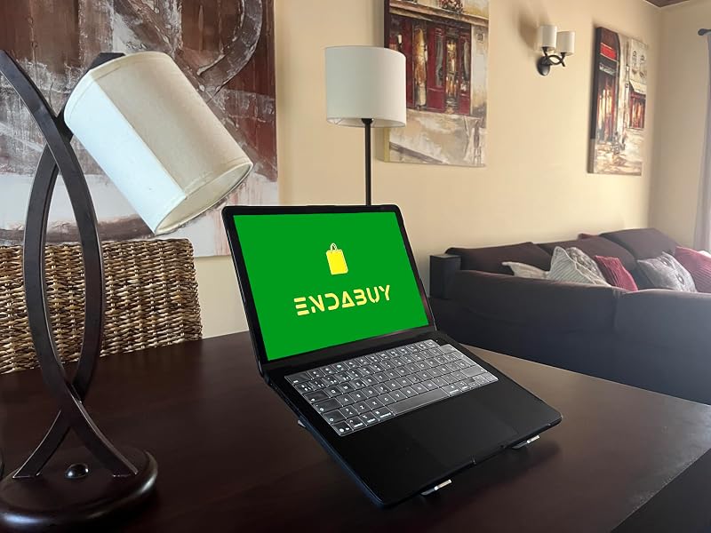 ® Soporte Portátil Plegable. Laptop Stand. 7 Ángulos. Elevador Portátil. Refrigeración Soporte Ordenador Portátil. Máxima compatibilidad con Portátiles, Macbook, Ipads y Tablets. Aluminio. — foto 8 de 8