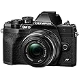 OM SYSTEM Olympus OM-D E-M10 Mark IV Black Camera Body & Olympus M.Zuiko Digital 14-42mm F3.5-5.6 II R Lens