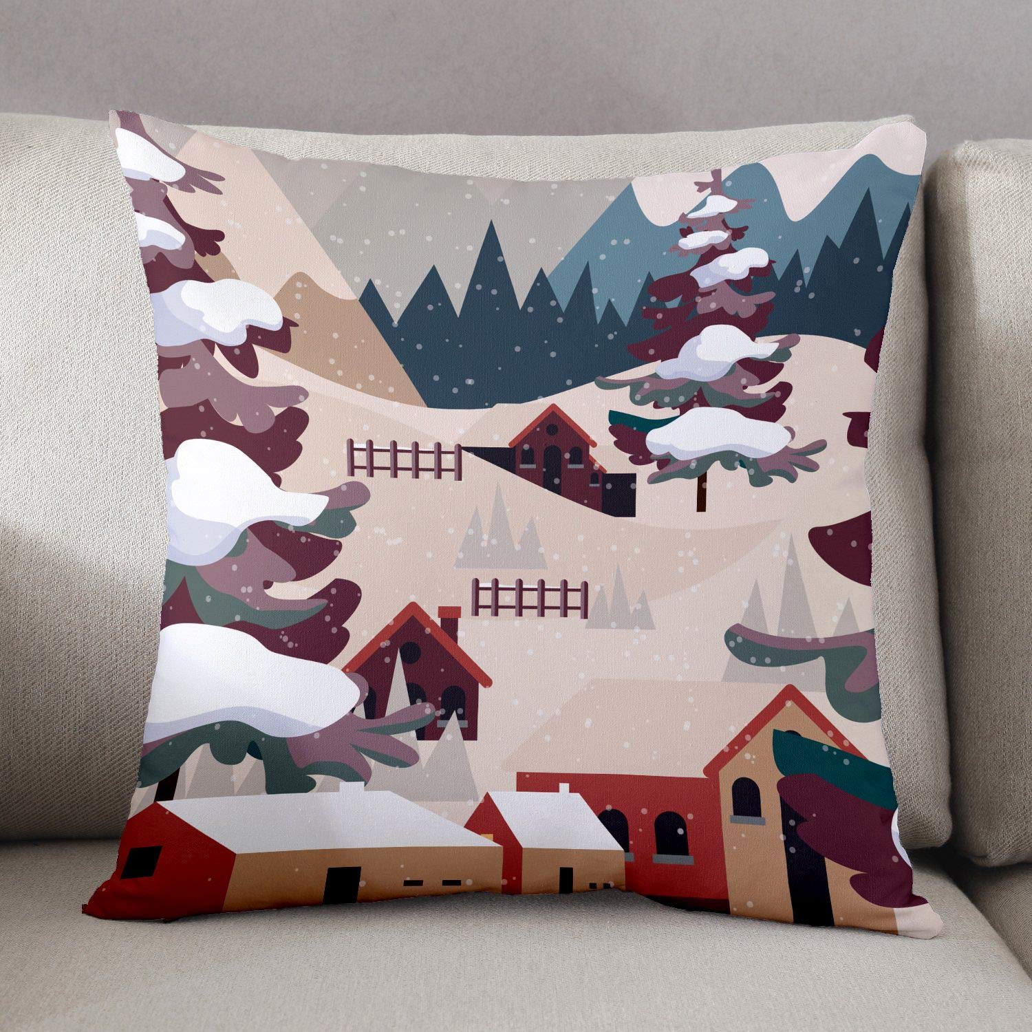 Bonamaison Decorative Cushion Cover, Multicolor, 45 x 45 cm