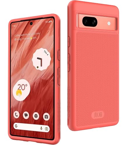 Amazon.com: Google Pixel 7a 5G, 128GB, Coral - Unlocked (Renewed