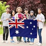 Jc.upin 3x5 Ft Australian Flag, UV Fade Resistant Party Decoration view 6