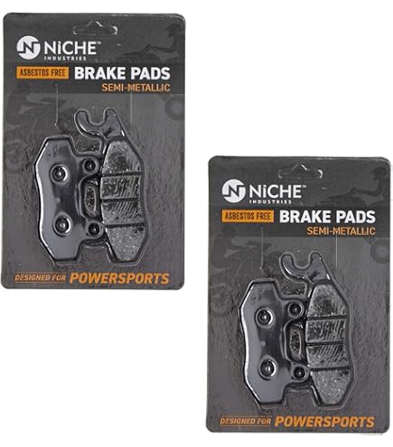 Amazon.com: NICHE Brake Pad Set for Kawasaki Z400 Ninja 250R