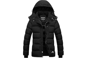 CREATMO US Women's Warm Winter Coat Waterproof Ski Jacket Padded Puffy Overcoat With Detachable Hood