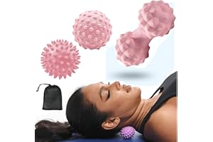 Massage Balls Lacrosse Ball Massage for Back Yoga Physio Ball Massage Musculaire Therapy Myofascial Release Muscle Relaxer Ac