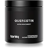 Ultra High Purity Quercetin Capsules - 95%+ Highly Purified and Highly Bioavailable - 1000mg Per Serving - 120 Capsules Querc