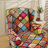 Highdi Mandala 2-Piece Armchair Cover with T-Shaped Cushion Cover view 7
