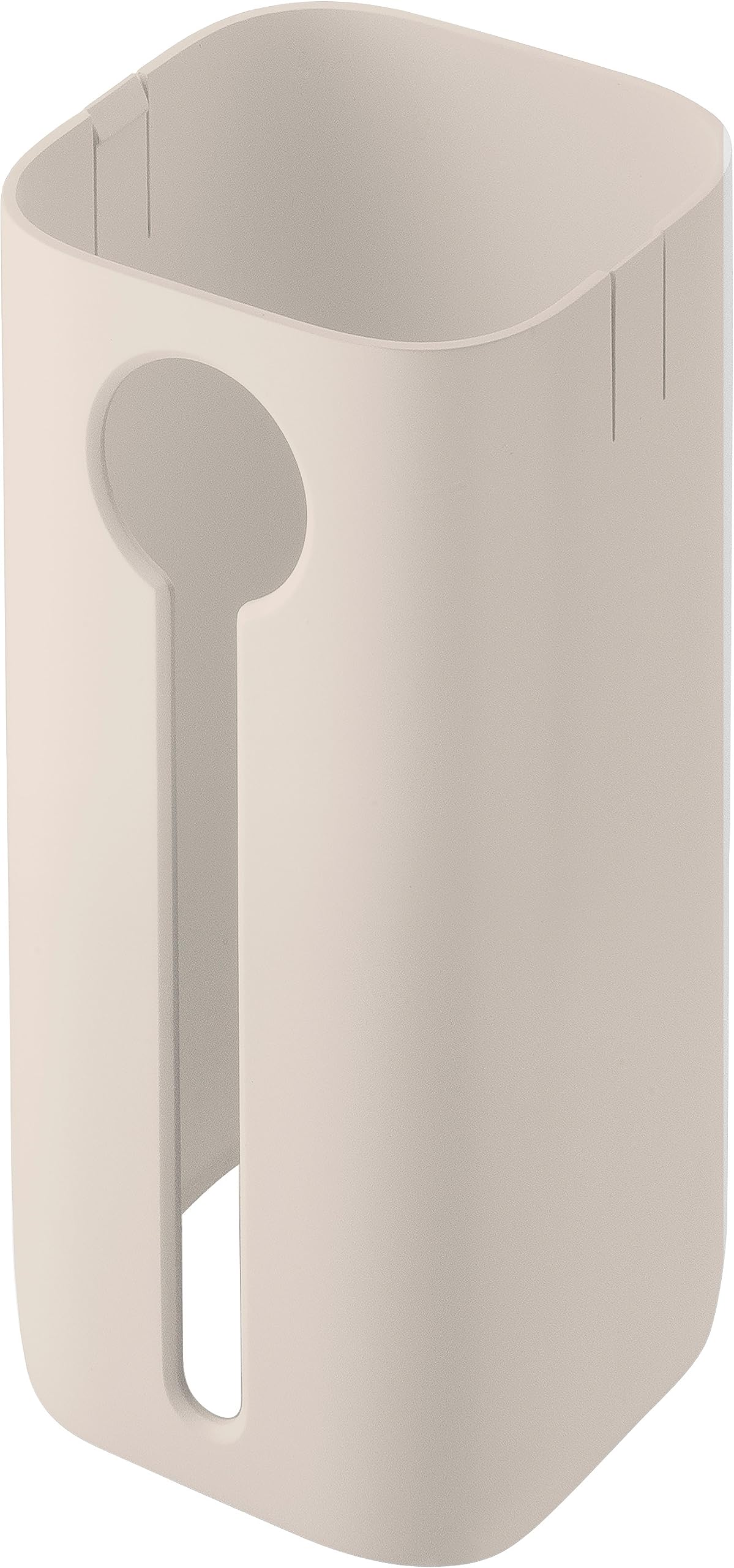 ZWILLING FRESH & SAVE CUBE Cover for Box Size 3S, protects from sunlight, shows fill level, made of BPA-free plastic, colour ivory