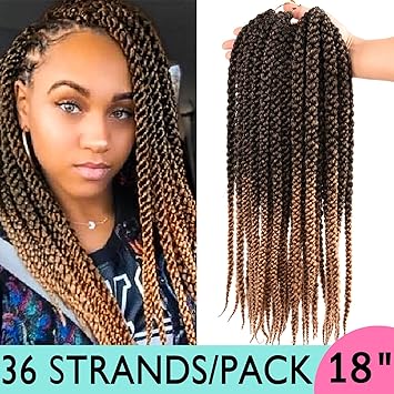 Amazon Com Silike 3d Cubic Twist Crochet Braid 18inch 12roots