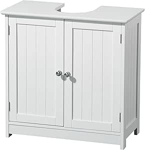 Premier Housewares - Mueble para Debajo del Lavabo (Madera, 2 Puertas