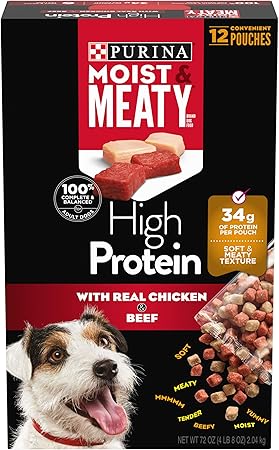 purina moist and meaty dog food