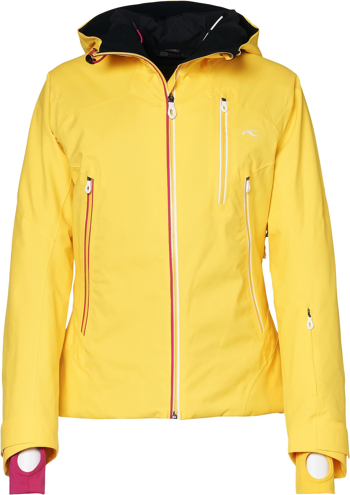 Kjus Women's Skiing Jacket Ladies Desire LS15 509 Yellow Size 42