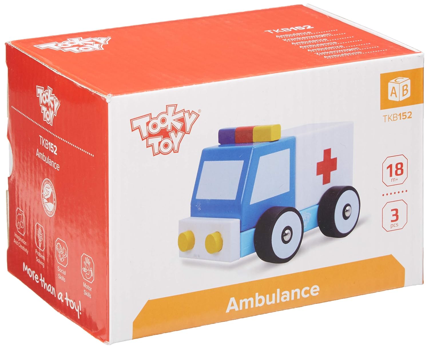 Carro De Madera Con Ruedas Para Niños - Ultimo Coche