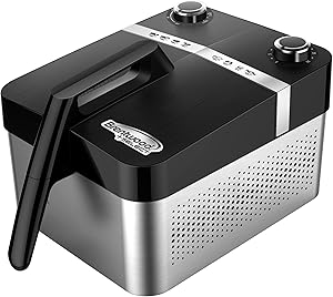 Brentwood Select AF-32SS Rapid Electric Air Fryer Timer & Temp.Control, 3.4 Quart, Stainless Steel