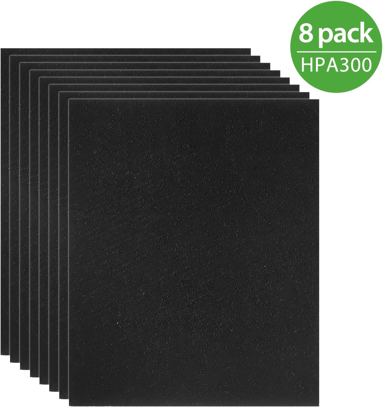 Cabiclean Activated Carbon Pre Filters Replacement for Honeywell HPA300 Series Air Purifier, Compatible PreFilters HRF-AP1 Filter A, 8 Pack Precut for Easy Installation Advanced Filters