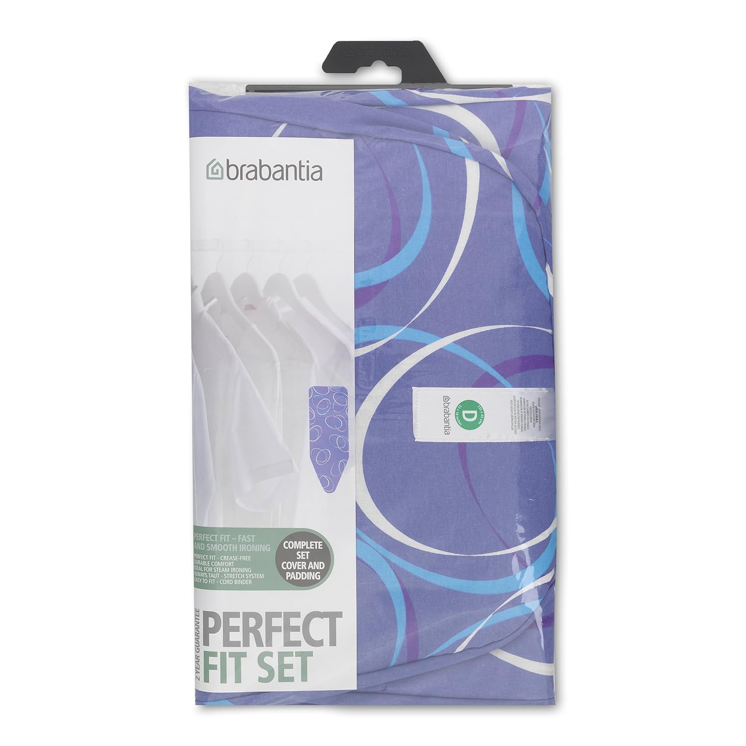 Brabantia Funda Protectora para Mesa de Planchar, algodón/Espuma y ...