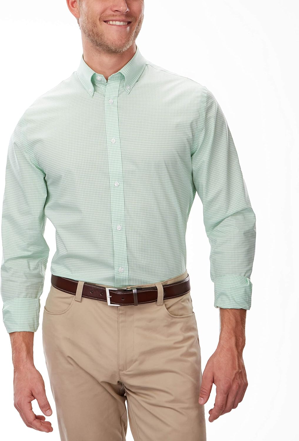 Tommy Hilfiger Men's Dress Shirt Slim Fit Non Iron Gingham at  Men’s Clothing store