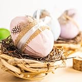 MCE-Commerce A331005 Styrofoam Eggs 10 cm Pack of 5 White for Crafts view 4