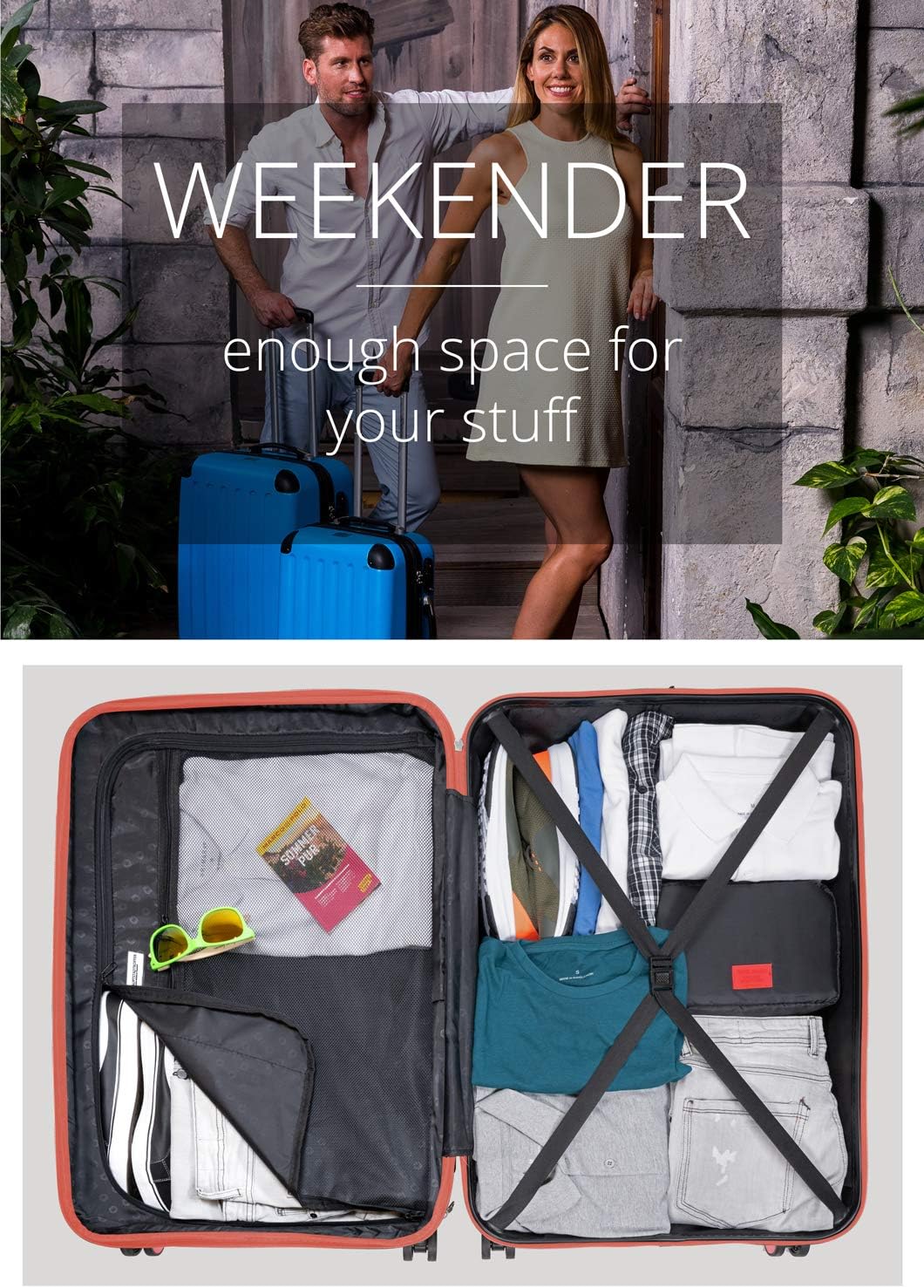Hauptstadtkoffer Spree, Large Hardshell Suitcase, TSA Lock, 4 Double Wheels, Trolley Luggage, Rolling Suitcase - Image 5