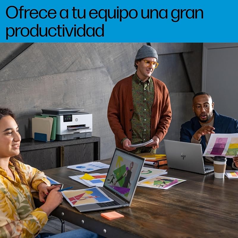 Impressora multifuncional hp officejet pro 9132e -3 meses de impressão instant ink com hp+