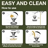 Swissinno Bird Feeders Hanging Station Davos No Mess Dual Chamber view 8