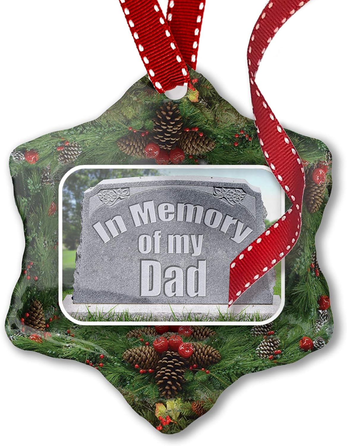 in memory of dad at christmas