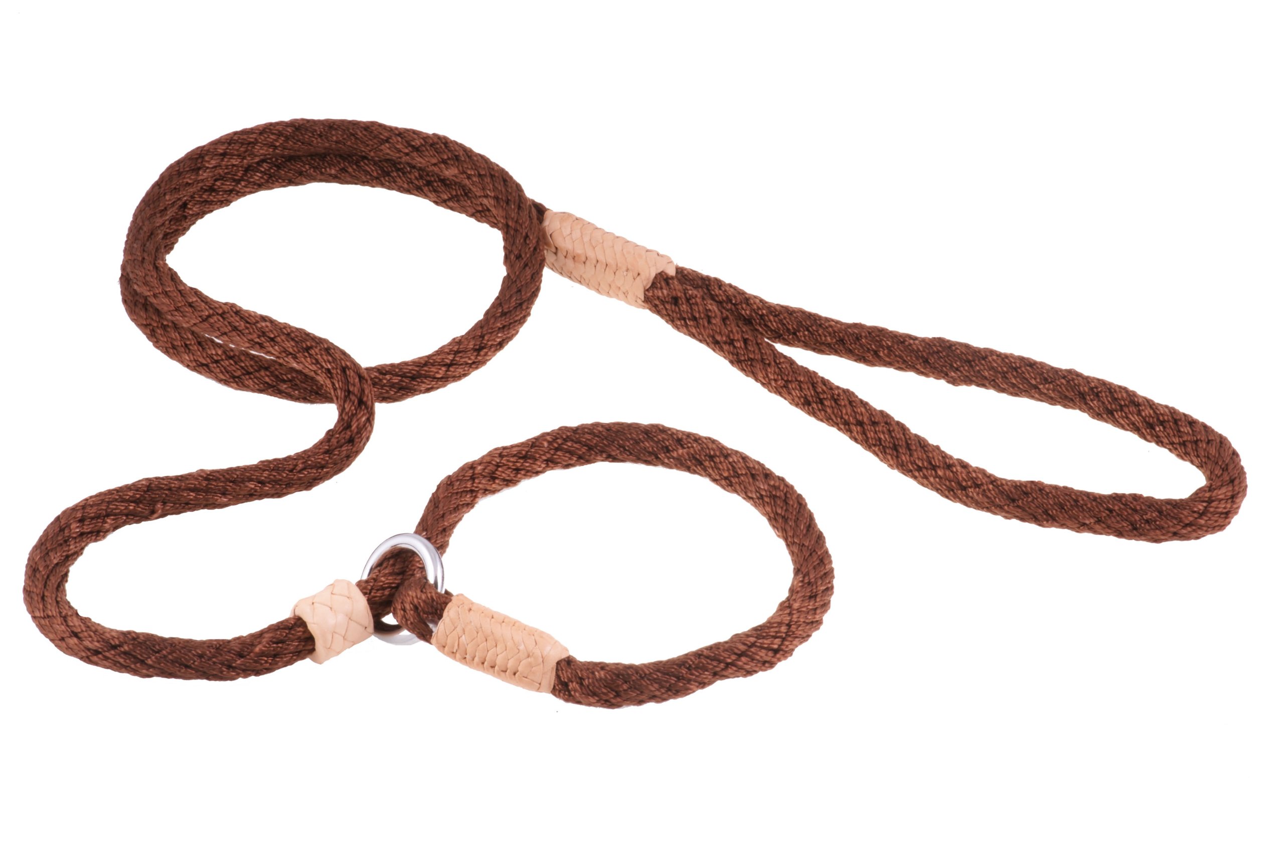 Alvalley Nylon Slip Lead with Stop for Dogs 8mm X 4ft