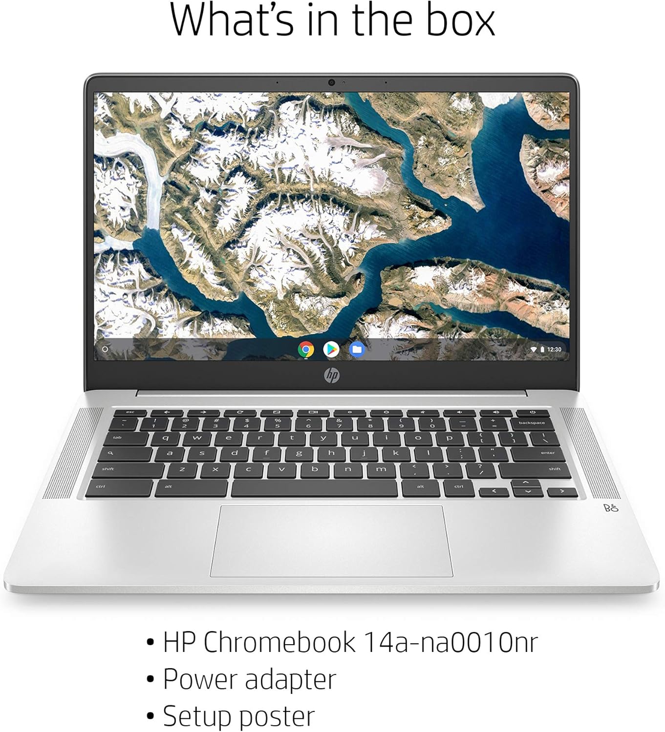 HP Chromebook 14-inch HD Laptop, Intel Celeron N4000, 4 GB RAM, 32 GB eMMC, Chrome (14a-na0010nr, Mineral Silver): Computers & Accessories