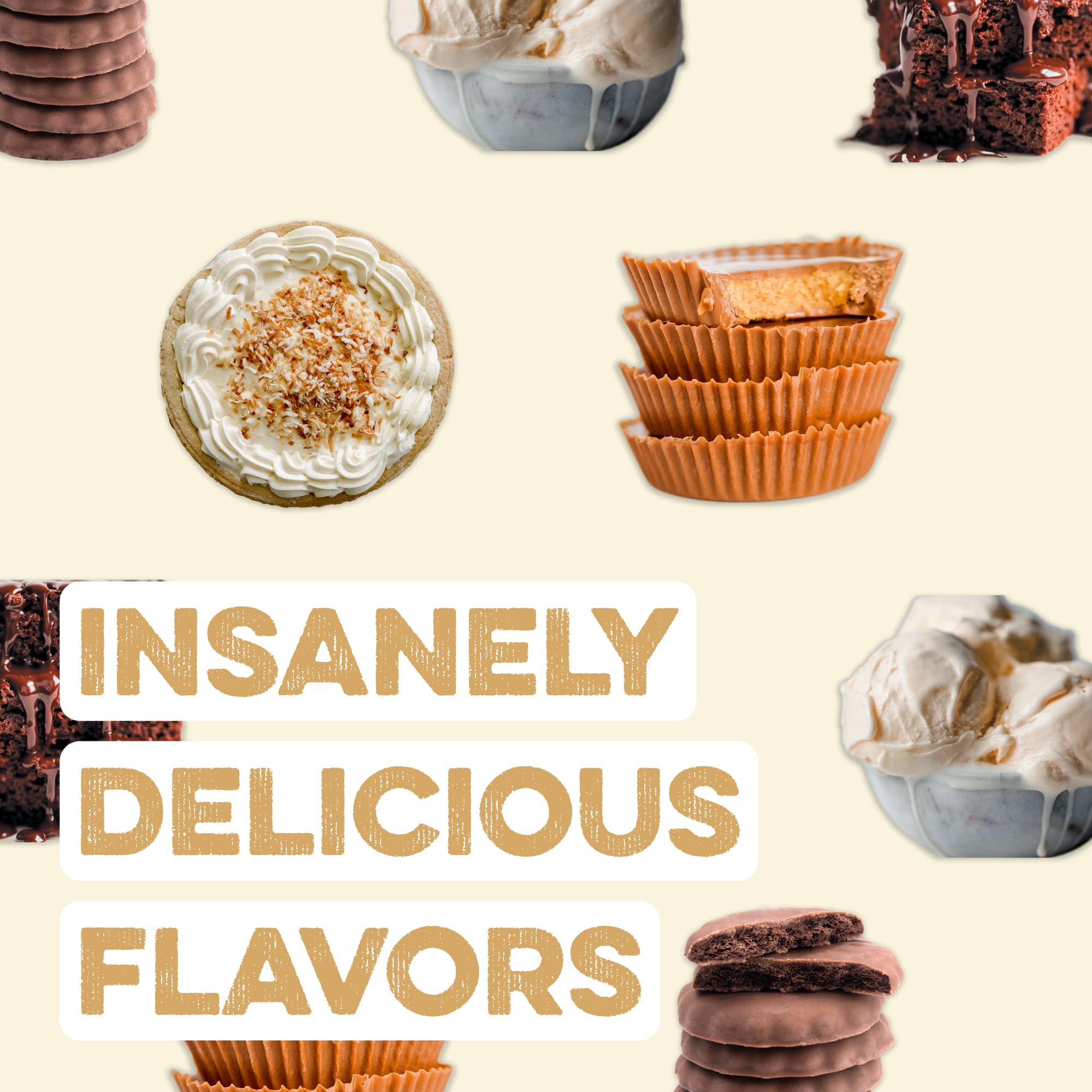 Clean Simple Eats Whey Protein Powder, Variety Pack, Naturally Sweetened Flavors, 100% Grass Fed Protein Powder with Digestive Enzymes & No Artificial Ingredients, Gluten Free, 10 Single Serve Packs