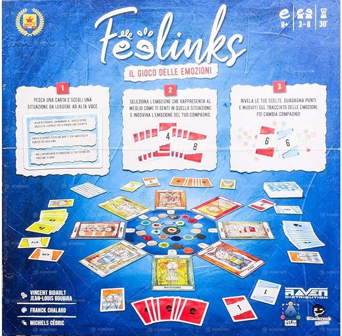Feelinks - El Juego de emociones: Roubira, Jean-Louis: Amazon.es: Juguetes y juegos