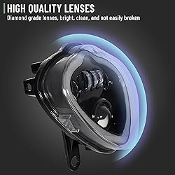 VEISUTOR LED Headlights for Kawasaki Vulcan 650