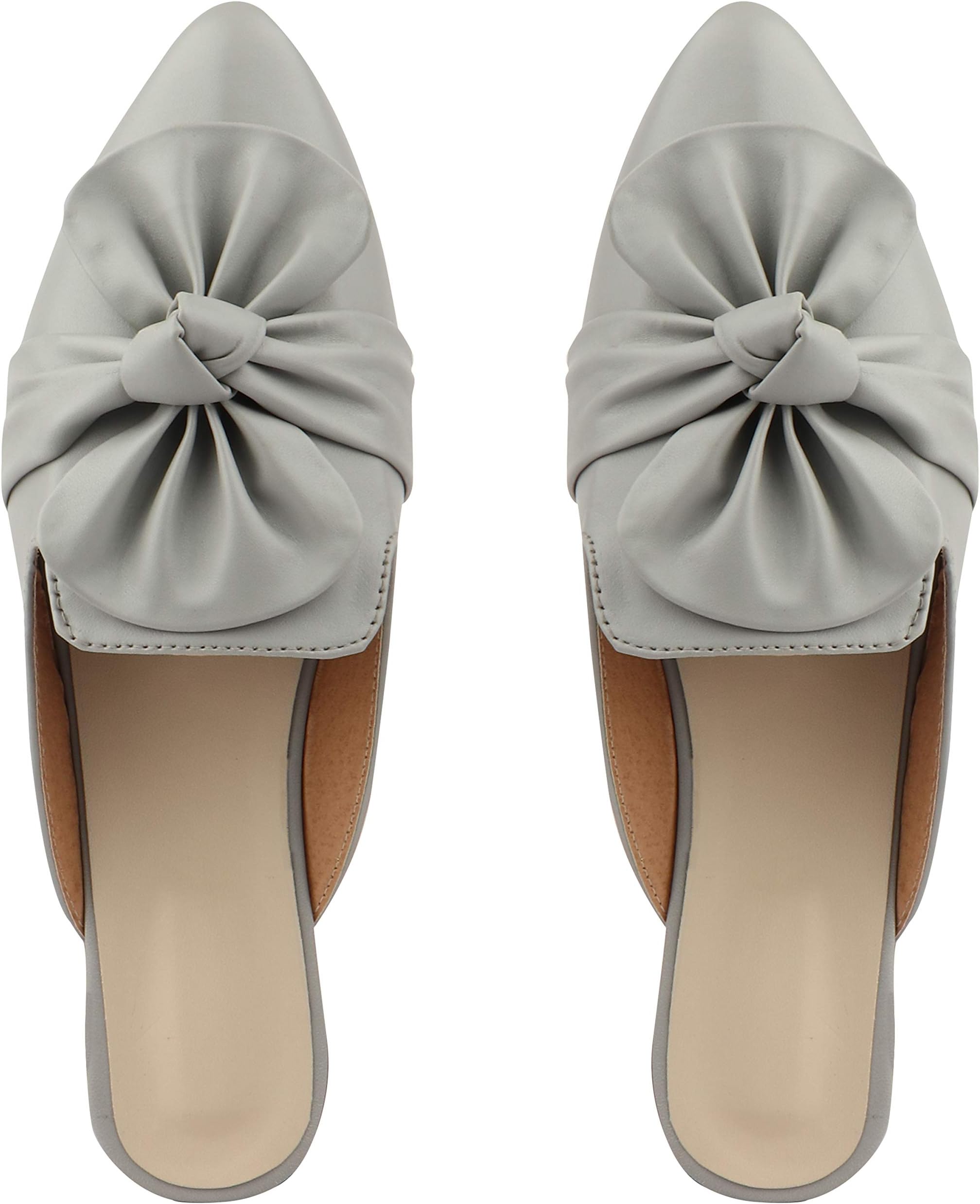 Women's Grey Mules - 4 UK (37 EU)