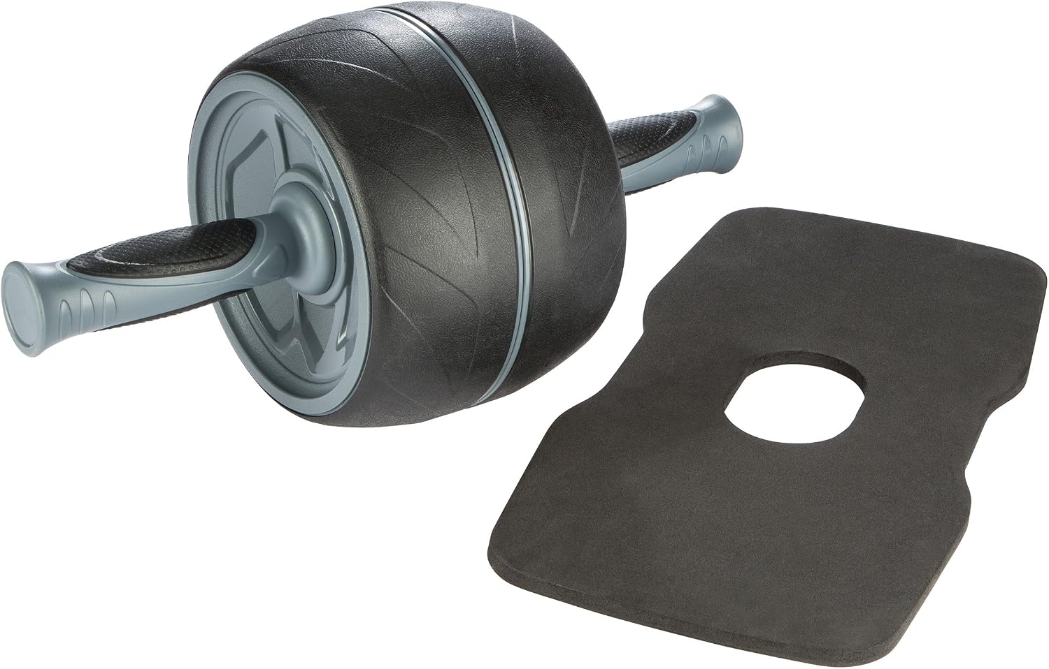 Ultrasport Premium "Ab Roller" with Knee Pads and Training Instructions - Black - Image 5