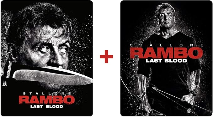 【Amazon.co.jp限定】ランボー ラスト・ブラッド Blu-ray+4K ULTRA HD [2枚組] スチールブック仕様 (日本オリジナルデザイン スチールブックケース+オリジナルステッカー付) [Steelbook]