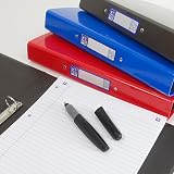 Oxford A4 Ring Binders 3 Pack Glossy Laminated Paper-On-Board 40mm Spine view 6