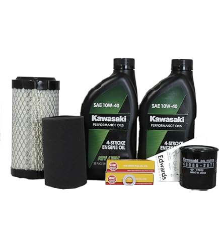 Amazon.com: Kawasaki Genuine Oil Change Kit SXS/UTV Mule Gas