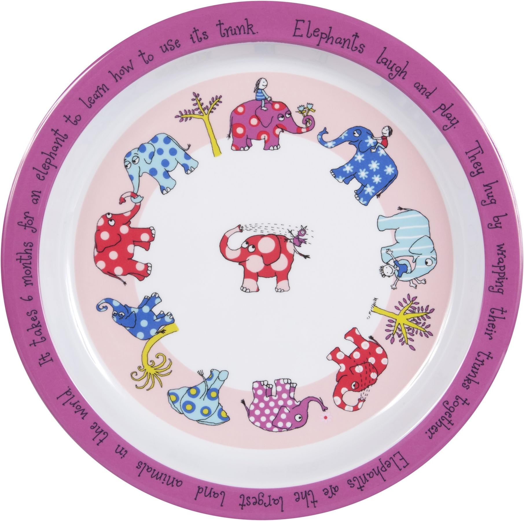 Tyrrell Katz Elephants Plate