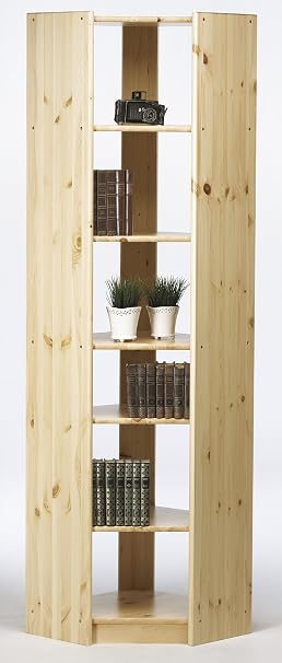 etagere d'angle pin massif