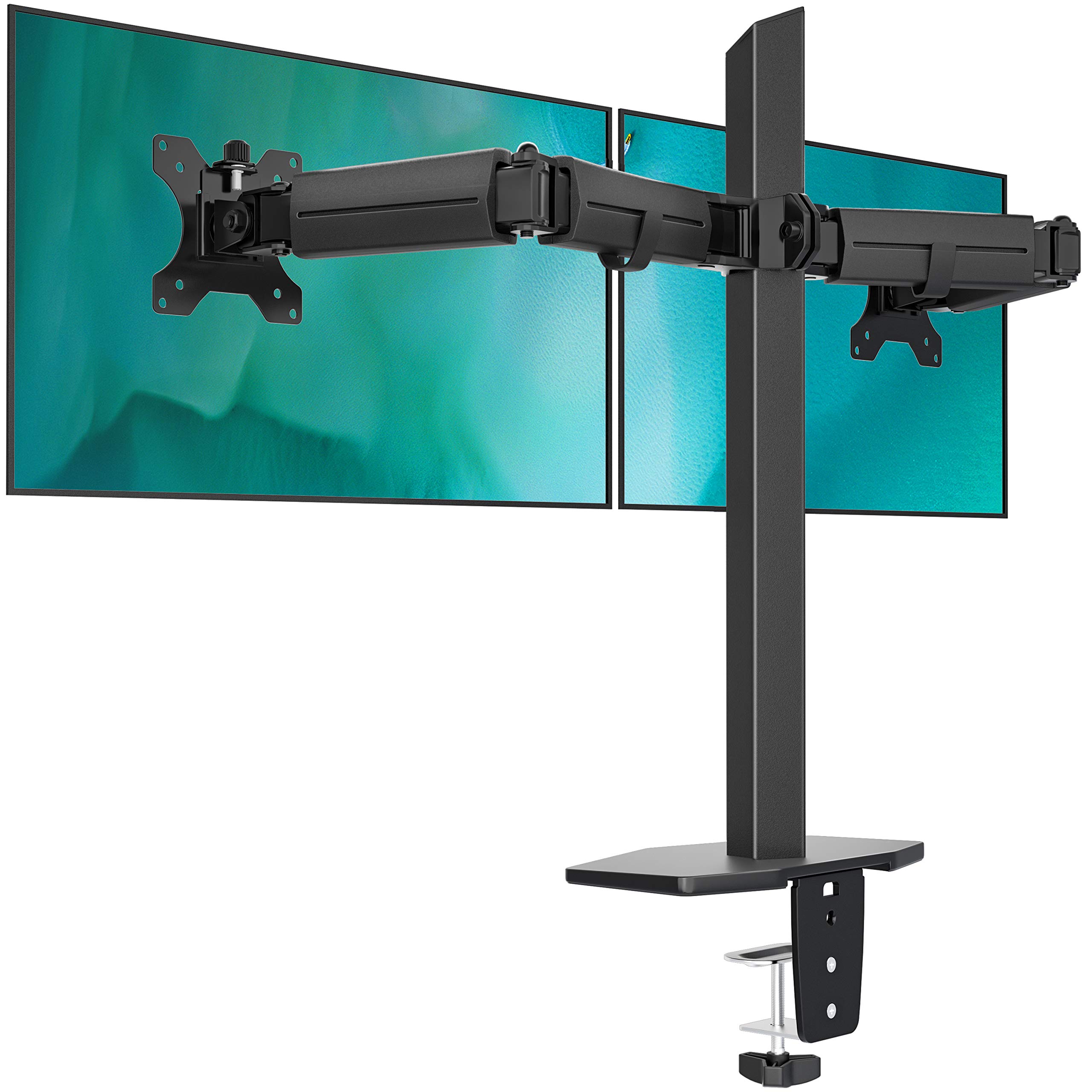 Buy EleTab Dual Arm Monitor Stand Full Adjustable Computer Desk Mount